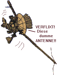 Galileo kämpft mit seiner Antenne