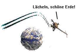 Galileo knipste viele Bilder der Erde