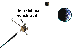 Galileo kehrt ein letztes Mal nach Hause zur&uuml;ck
