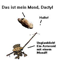 Galileo trifft Ida und seinen Mond, Dactyl