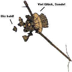 Galileo und die Sonde trennen sich f&uuml;r ihre Missionen